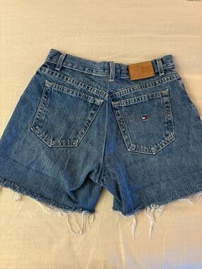 Vintage Tommy Hilfiger Blue Denim Cutoff Shorts
